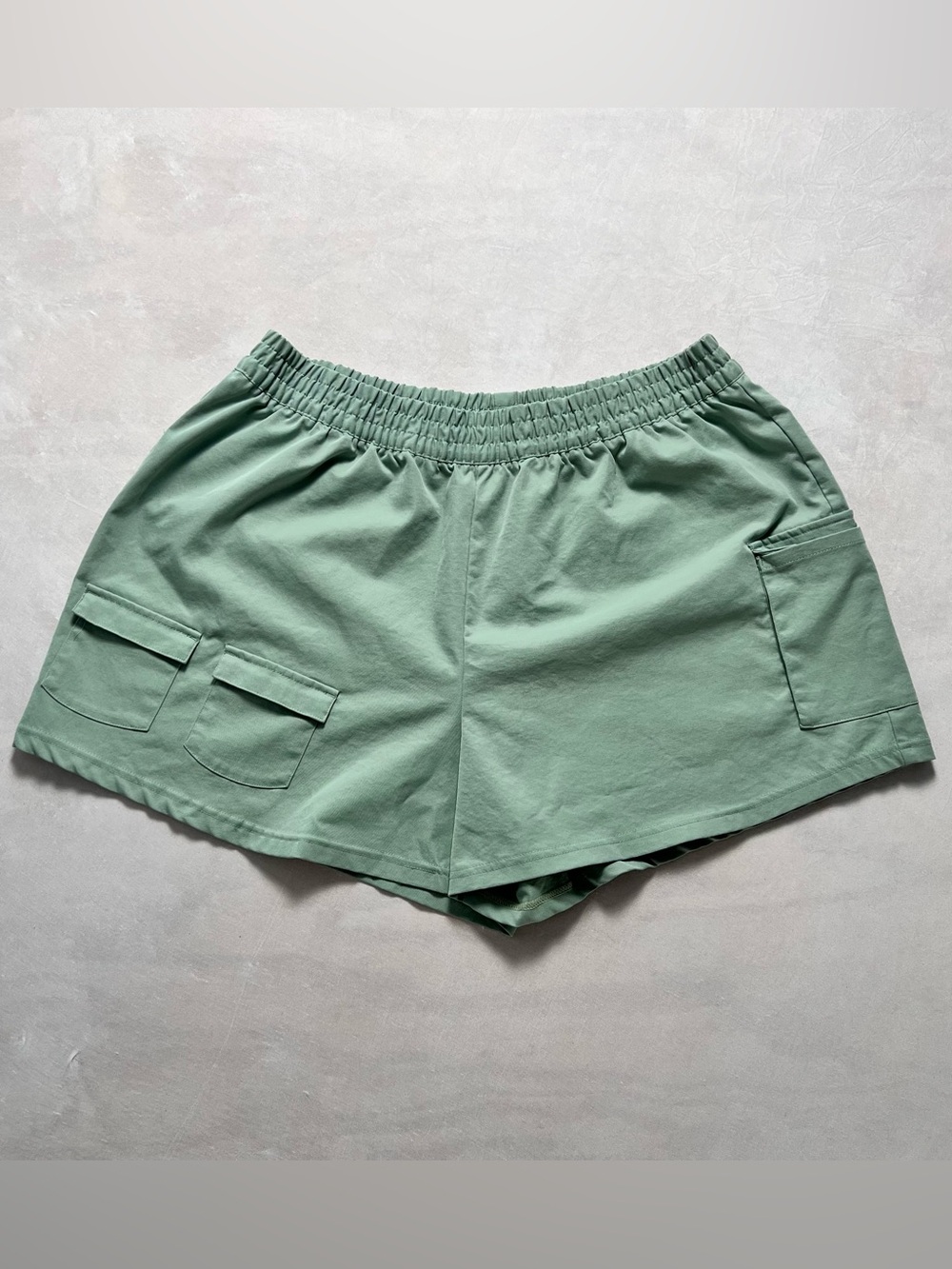 Nike Sportswear Womens Cargo Shorts Mint Green Sage Utility Plus Size 1X WovenW
